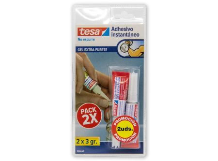  ADHESIVO INSTANTANEO GEL TESA 3 GR. 2 UN. 