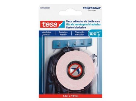  CINTA ADHE. DOBLE CONT. 1.5M X 19MM EXTRAFUERTE 