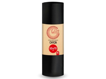  BOLSA BASURA 50 X 70 CM 10 UN GLITT ROLLO 