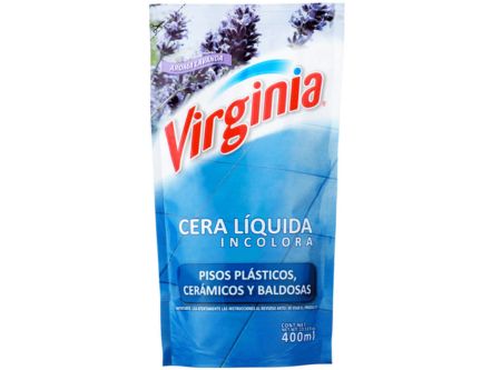  CERA LIQ. 400 ML VIRGINIA INCOLORA LAVANDA** 