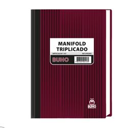  LIBRETA MANIFOLD TRIPLICADA 50 HJ.BUHO 157 