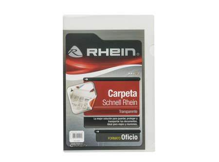  CARPETA VINIL OFICIO SCHNELL RHEIN** 