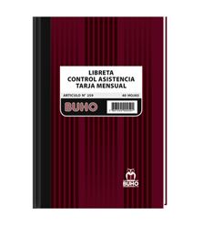  LIBRETA TARJA 50 HJ.BUHO 2581 