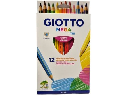  LAPIZ COLOR 12UN. JUMBO TRIANGULAR FILA 