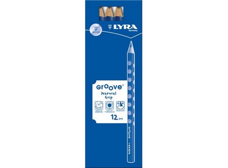  LAPIZ GRAFITO X 1 UN LYRA GROOVE JUMBO 
