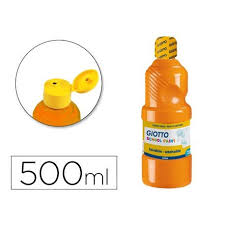 TEMPERA 500 CC.GIOTTO NARANJA 