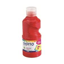  TEMPERA 500 CC.GIOTTO ROJO 