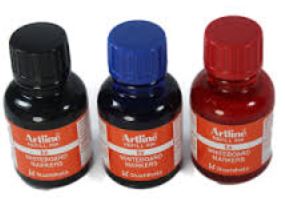  TINTA PLUMON PIZARRA ARTLINE 20CC NEGRO 