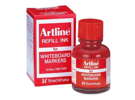  TINTA PLUMON PIZARRA ARTLINE 20CC ROJO 