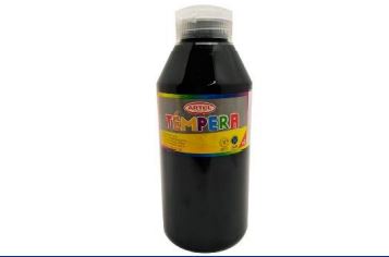  TEMPERA 500 CC.ARTEL NEGRA 