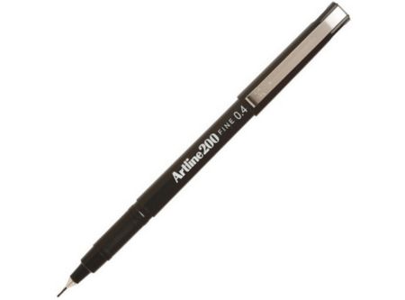  LAPIZ FIBRA  0.4 ARTLINE 200 NEGRO 