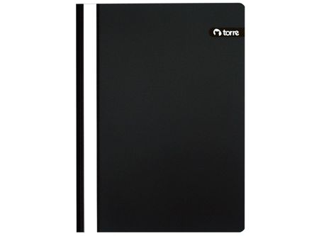  CARPETA VINIL OFICIO NEGRA PIGMEN.TORRE 