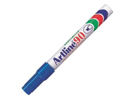  MARCADOR PERMAN.ARTLINE 90 P.BISELADA 5.0-2.0MM AZ 