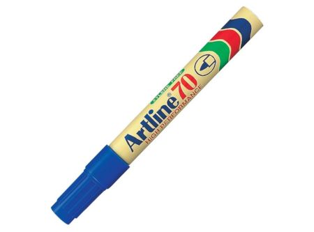  MARCADOR PERMAN.ARTLINE P.REDONDA AZUL 070 1.5MM 