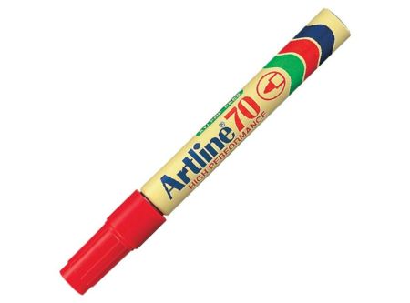 MARCADOR PERMAN.ARTLINE P.REDONDA ROJO 070 1.5MM 
