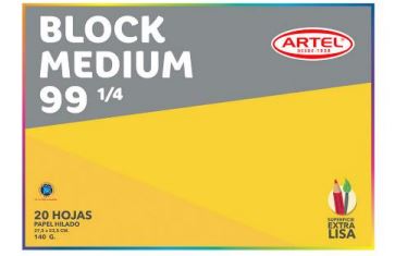  BLOCK DIBUJO  99 1/4 20 HJ ARTEL 
