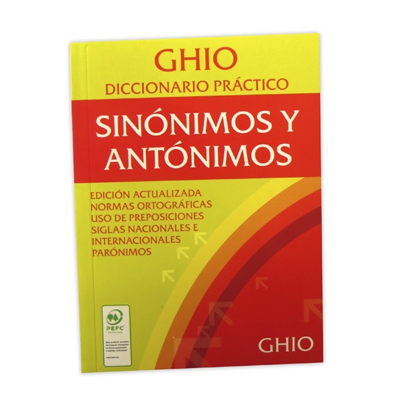  DICCIONARIO SINONIMOS Y ANTONIMOS GHIO D. 